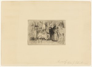 Chez la couturière - William James Glackens
