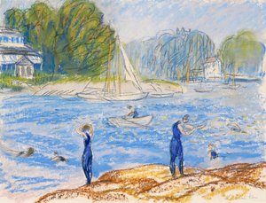 Baigneurs, Annisquam - William James Glackens