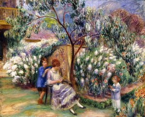 Dans le Jardin - William James Glackens