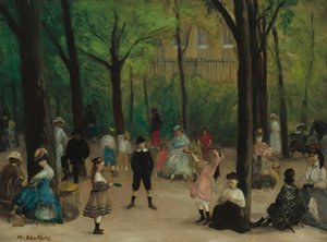Jardins du Luxembourg, 1906