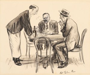 Plus jamais, remarqua-t-il sombrement - William James Glackens