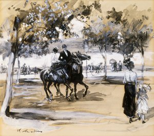 Riverside Drive - William James Glackens