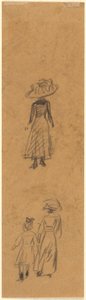 Esquisse de figures - William James Glackens