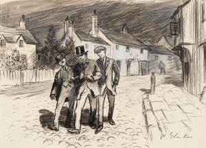 Puis nous sommes tous rentrés chez nous - William James Glackens