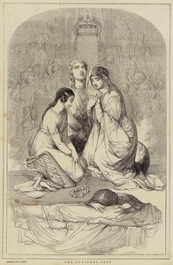 Le jeûne national, conçu par W. Harvey - William James Linton