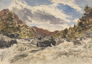 Un Torrent de Montagne - William James Muller