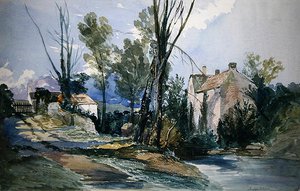 Un moulin du Staffordshire - William James Muller