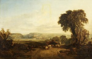 Clifton depuis Ashton Meadows, probablement 1833 - William James Muller