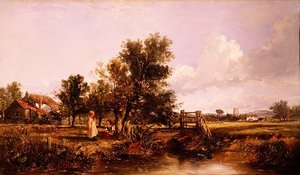 Gillingham sur la Medway - William James Muller