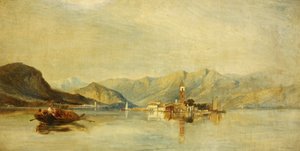 Lac Majeur et Isola Bella - William James Muller