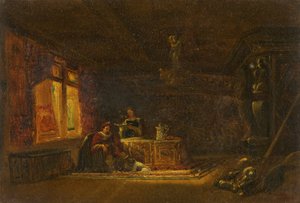 La salle baronniale - William James Muller