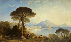 La baie de Naples - William James Muller