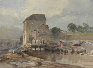 Le pont de Llangollen - William James Muller