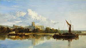 Vue de la cathédrale de Bristol - William James Muller