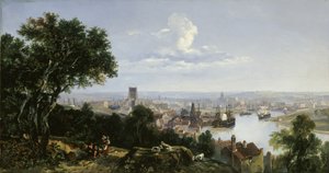 Vue de Bristol depuis Clifton Wood