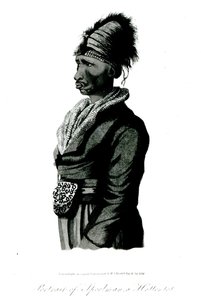 Portrait de Speelman, un Hottentot, 1814 - William John Burchell
