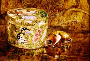Étude de Chine et coquillages
