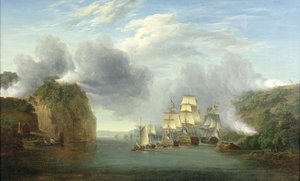 Forcer le passage de la rivière Hudson - William Joy