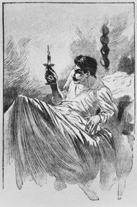 Le narrateur au lit, illustration de 
