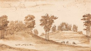 Conception pour un pavillon dans un parc à cerfs