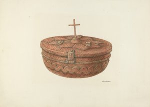 Fonts baptismaux, vers 1941