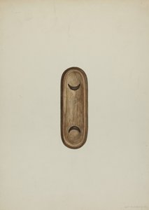 Détail, devant du confessionnal, 1937 - William Kieckhofel