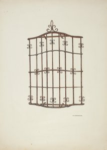 Grille en fer, 1941