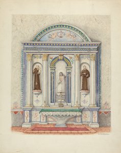 Autel latéral, Mission San Luis Rey