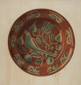 Assiette, 1935-1942