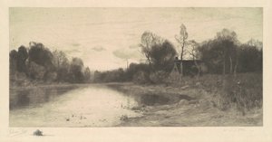 Sur le Wanaque - William Langson Lathrop