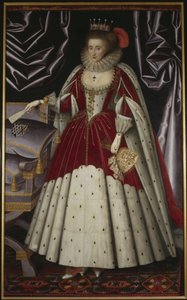 Portrait de Lucy Russell, comtesse de Bedford (1580-1627), née Harington - William Larkin
