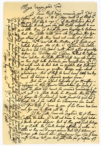 Lettre de William Laud, archevêque de Canterbury à Edward Conway, 14 août 1640 - William Laud