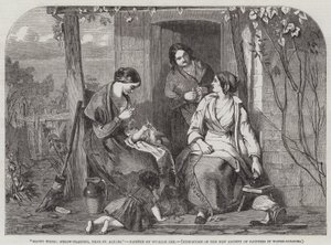 Moments heureux, tressage de paille, près de St Albans - William Lee