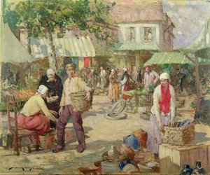 Un marché breton