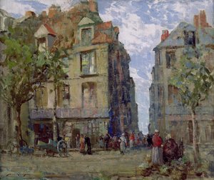 Vue de Dieppe - William Lee Hankey