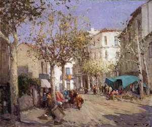 Marché de Fréjus, sud de la France - William Lee Hankey