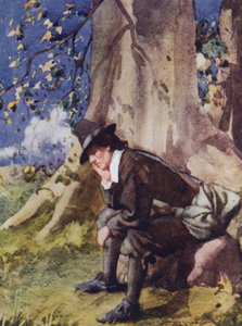 Illustration pour The Compleat Angler par Izaak Walton - William Lee Hankey