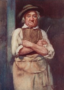 Illustration pour The Deserted Village par Oliver Goldsmith - William Lee Hankey