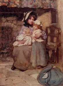 Illustration pour Le Village Abandonné par Oliver Goldsmith - William Lee Hankey