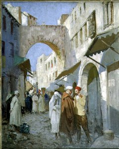 Scène de rue marocaine (Tétouan) - William Lee Hankey