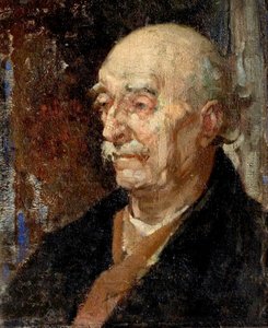Napoleon Danelle, Antiquaire (huile sur toile et panneau)
