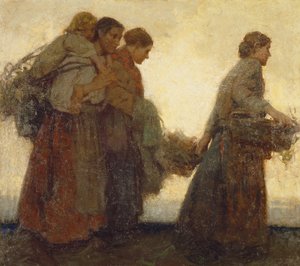 Sur les digues, c.1910 - William Lee Hankey
