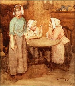 Le village déserté - William Lee Hankey