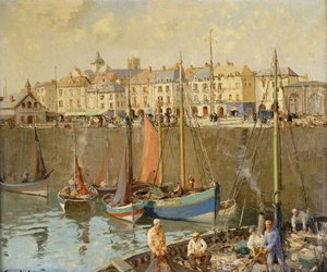 Le Quai, Dieppe - William Lee Hankey