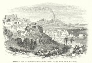 Naples, depuis le Vomero - William Leighton (after) Leitch
