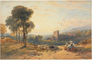 Paysage, Italie - William Leighton Leitch