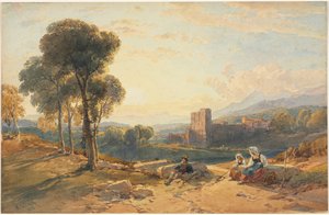 Paysage, Italie, 1872 - William Leighton Leitch
