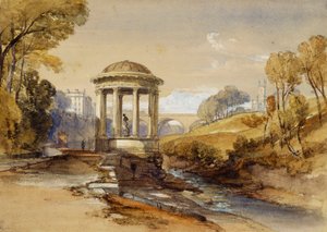 Le puits de Saint Bernard, Water of Leith, près d