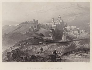 La Ville et le Couvent de Piazza - William Leighton Leitch