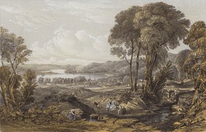 Vue de la Clyde au-dessus du ferry d